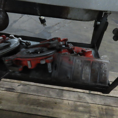 Ridgid 500 Mobile Pipe Threading Machine 110V 1Ph W/ Dies & Accessories