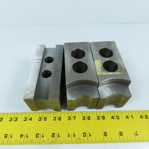 Dillon PBI12 12" Serrated 1/16" 90° Chuck Jaw Set 4-1/2" x 2" x 2-1/2"