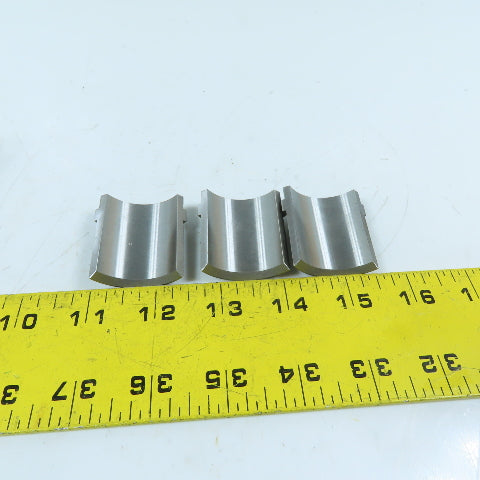 Hardinge 56070019015000 S16 1-1/2" Round Smooth 3-Segment Collet Pad