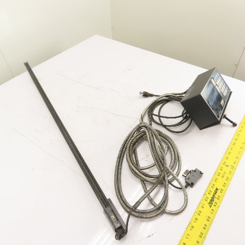 Sony LH51-2 2-Axis Mill Digital Readout Display W/Linear Scale 100-230VAC