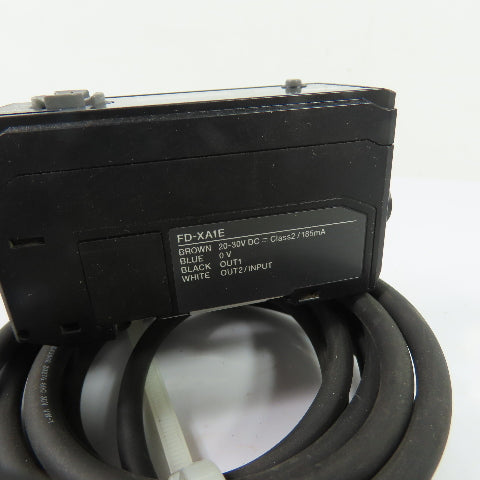 Keyence FD-XA1E Clamp-on Flow Sensor Amplifier Controller 20-30VDC