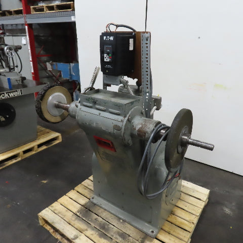 Hammond 12510 3Ph 230/460V Double End Polishing & Buffing Lathe Jack 3HP