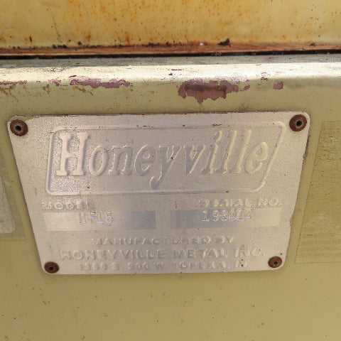 Honeyville HF15 HAL-10 25HP 7500CFM MPC Cyclone Dust Collector 3Ph W/ Airlock