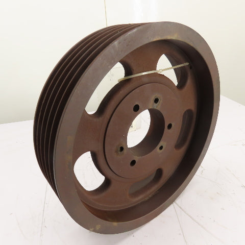 Martin 5/5V1500 5-Groove 5V-Belt Taper-Lock Sheave Pulley 15" OD x 3-3/4" W