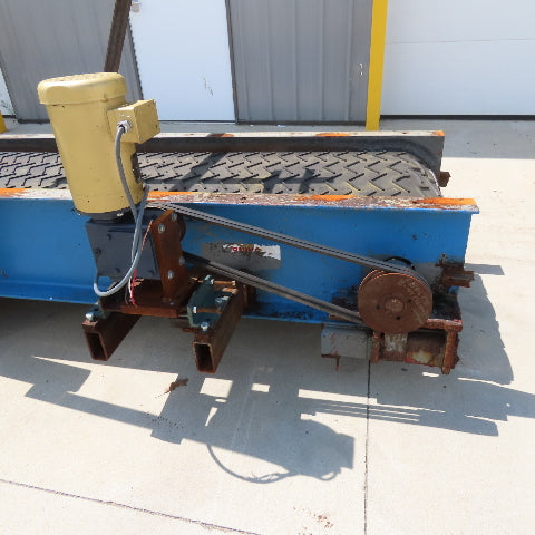 24" x 20'8" Long Slide Bed Conveyor W/ Magnetic Pick-Up 77FPM 480V 2Hp 3Ph