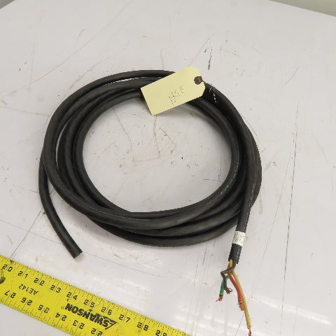 Priority Wire N/A 14AWG 4-Conductor SOOW Portable Power Cable 600V 23'