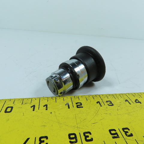 Schneider ZB4BT2 40mm Black Mushroom Latching Push-Pull Pushbutton Operator Head