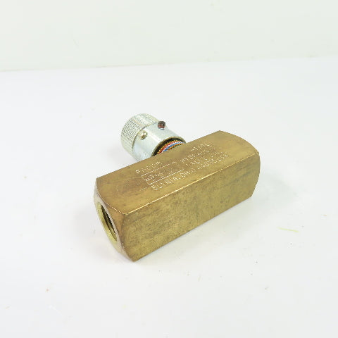 Parker F600B-11BL 3/8" NPT Adjustable Hydraulic Flow Control Valve 2000PSI 8GPM