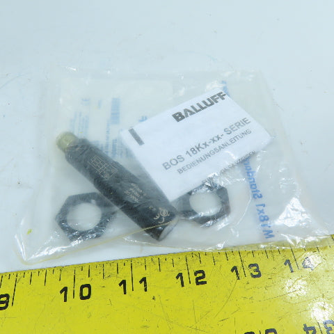 Balluff BOS 18KF-PA-1PD-S4-C BOS00JZ M18 Photoelectric Diffuse Sensor 10-30VDC