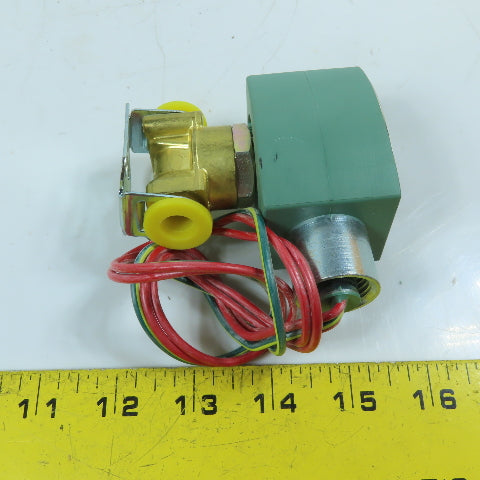 ASCO 8262G208Q MX120 1/4" NPT 2-Way Normally Closed Solenoid Valve 120VAC