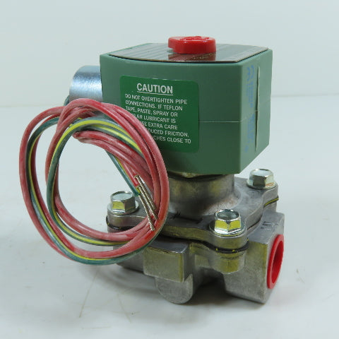 ASCO 8215G20 1/2" 2-Way Normally Closed Solenoid Valve 120/110VAC