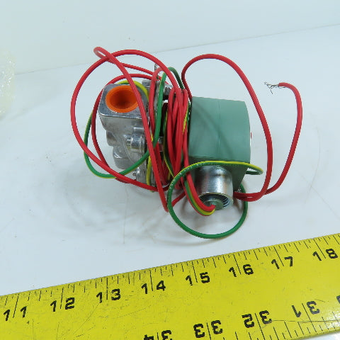 ASCO 8215G20B 1/2" 2-Way NC Solenoid Gas Shutoff Valve 120/110V
