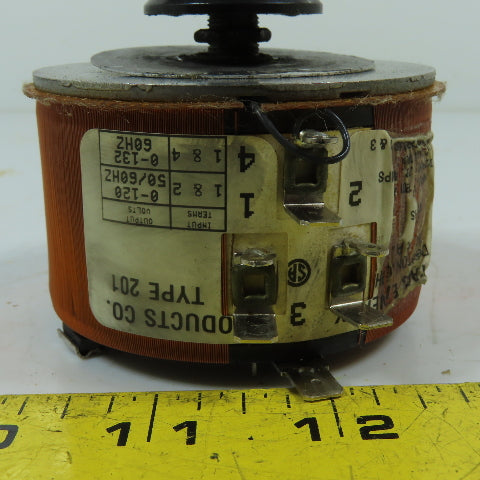 Staco Energy Products Co. Type 201 Variable Autotransformer Variac 120V 2A