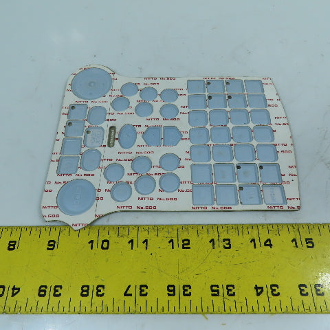 Yaskawa XKS-001E Yasnac XRC Robot Teach Pendant Keypad Membrane Overlay