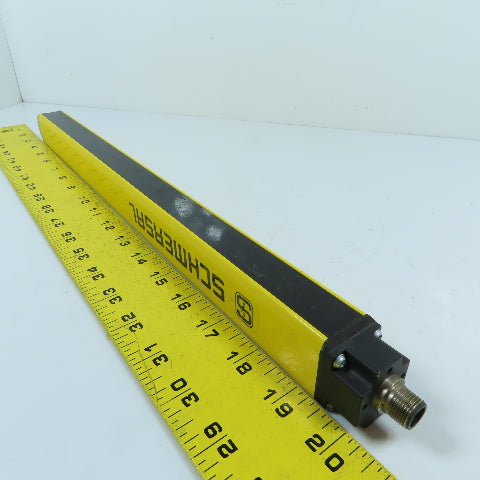 Schmersal SLC440COM-E-0410-14 Safety Beam Light Curtain Emitter Broken End Cap