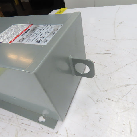 Square D 3S1F 3KVA General Purpose Transformer 480/240V Pri 120/240V Sec