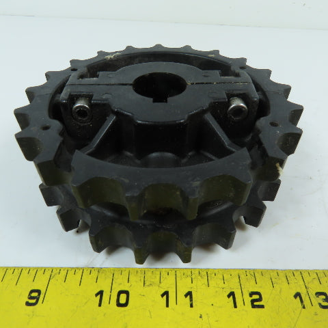 Rexnord NS820-21T No 820 Two Strand Chain Sprocket 1" Bore 21-Tooth