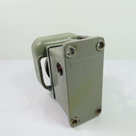 Allen-Bradley 800P-1S1BBS Palm Operated Push Button Station START 600V NEMA 13