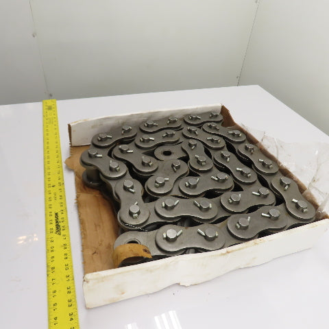 Tsubaki RS240 1 Strand 3" Pitch Roller Chain 10' Length NEW