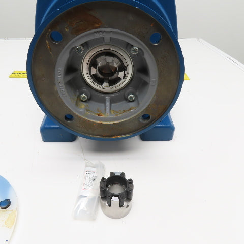 SEW-Eurodrive R87AMS182 72.57:1 Inline Helical Speed Reducer C-Face Input 24RPM