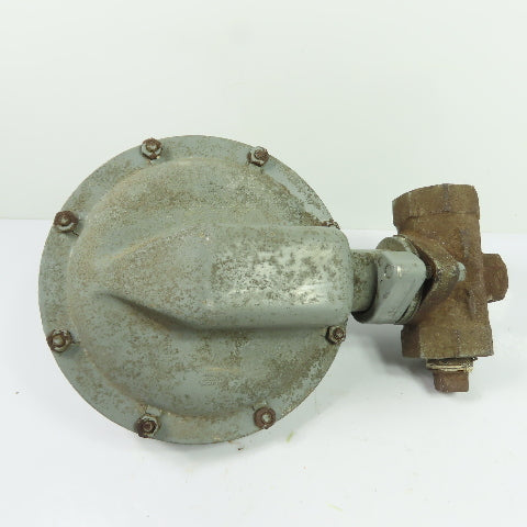 Fisher Controls S102 Gas Pressure Regulator 1/4" Orifice 5.5"-8.5" WC 3/4" NPT