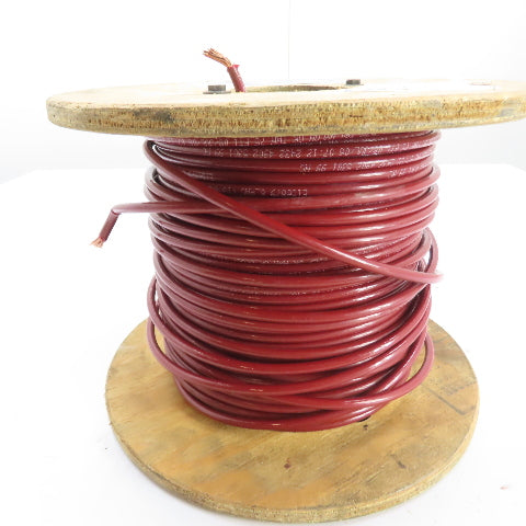 Encore Wire E156879 6 AWG Stranded Copper THHN/THWN-2 Wire Red 600V 250'