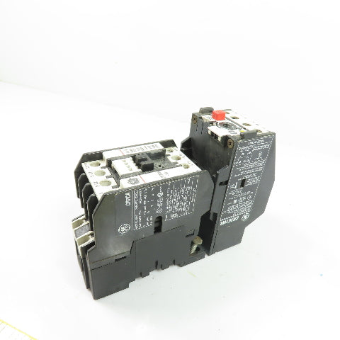 General Electric CR7CA-10 Contactor 600VAC w/ CR7G1WL Overload Relay 5.5-7.5A