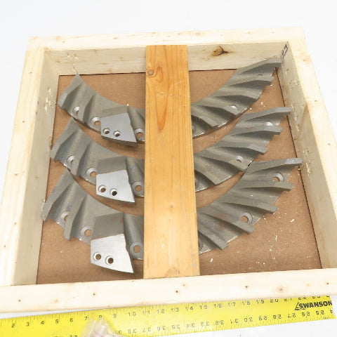 Bofus Inc. CSJ-0019B Set (3) Segments Rotor & Bolts Scavenger