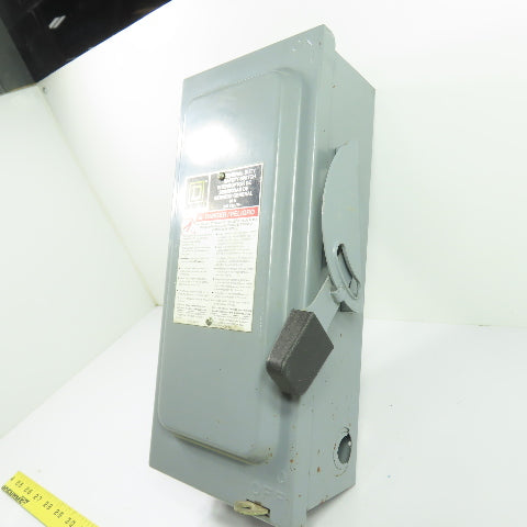 Square D D322N 60A Fusible Safety Disconnect Switch 240VAC