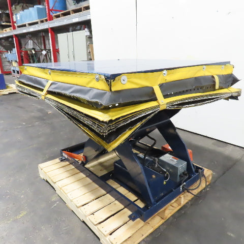 1.5-Ton* 3000LB Scissor Lift Table 3000 lb 48"x 48" 115V 1Ph 44.5" Max Height
