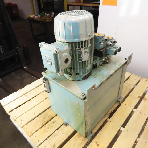 15 Gallon Hydraulic Power Unit 230/460V 3Ph w/ Rexroth RFP30G10B1.1/5T