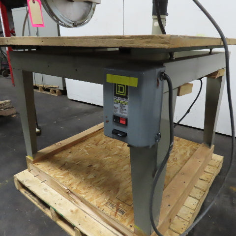 Omga N/A 14" Radial Arm Saw 3.68kW 230/460V 3PH 47.5" x 38" Table Tested