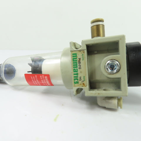 Numatics P14B-01G Pneumatic Particulate Filter/Regulator Combo 1/8" NPT