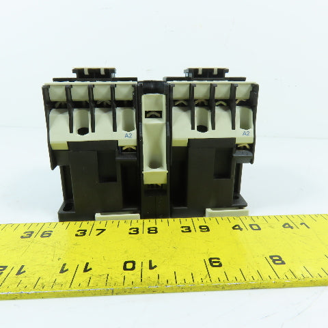 Telemecanique LC2D1211 LC1D1210 3-Pole Reversing Contactor Assembly 120V Coil