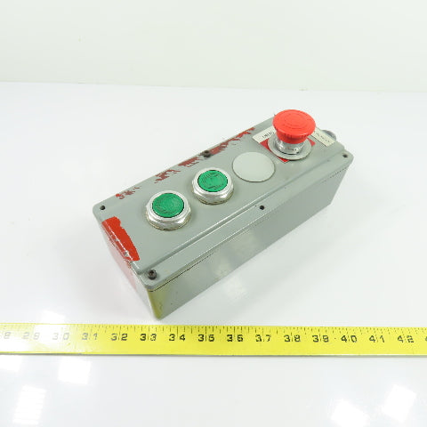 Allen-Bradley 800T-4TZ Pushbutton Control Station w/E-Stop