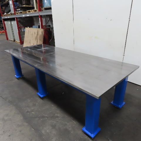NEW 120"x 48" Machined Top Welding Assembly Table 1-1/4" Thick .005" Flat