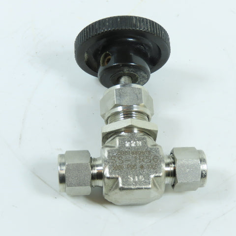 Swagelok SS-1RS6 3/8" Stainless Steel Integral Bonnet Needle Valve 5000PSI