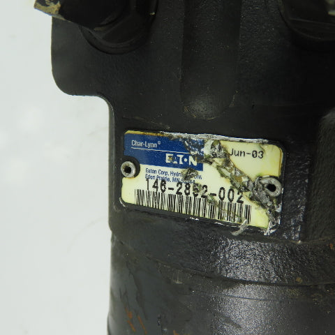 Char-Lynn Eaton 146-2852-002 9.6 CID Hydraulic Gear Motor Splined Shaft