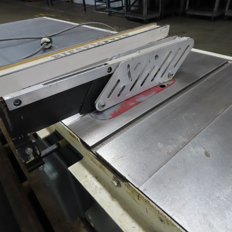 Delta Unisaw 10" Tilting Arbor Cabinet Table Saw 208-220/480V 5Hp Tested