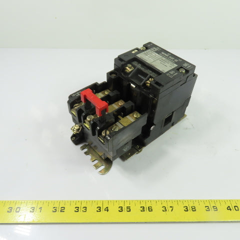 Square D 8536SAG12 NEMA Size 00 Magnetic Motor Starter 120V Coil 600V Max