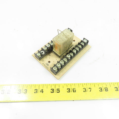 Potter & Brumfield 27E462 R10-E1-X6-115V Relay Socket Terminal Board 115VAC