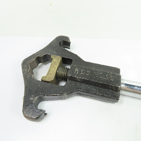 Red Head 105 Adjustable Double-Head Fire Hydrant Spanner Wrench