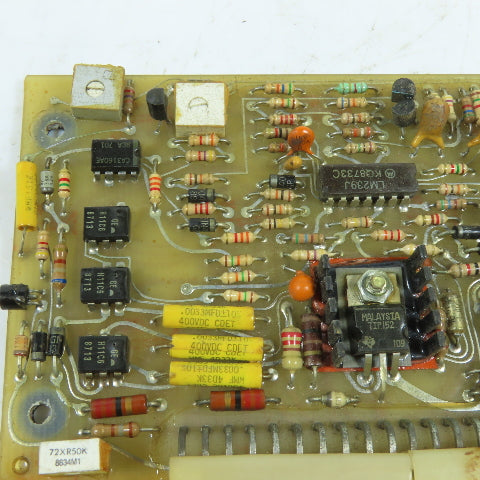Clark 20973-1 Circuit Board Assembly PCB Rev E Single Edge Connector
