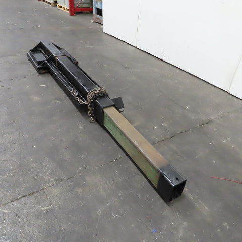 12' Extended Telescoping Forklift Boom W/Safety Chains Unrated