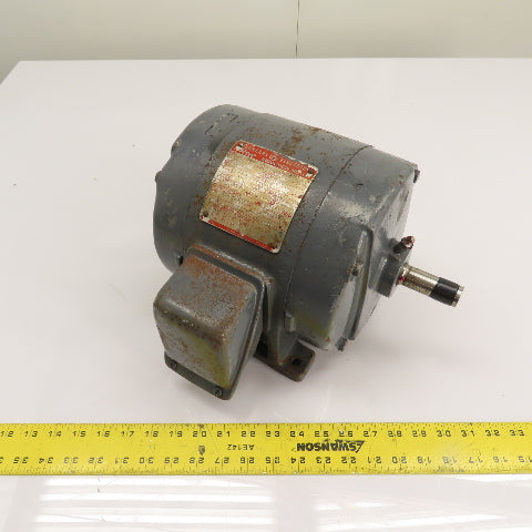General Electric 5K184AG201 1-1/2HP Electric Motor 208-220/440V 3Ph 1730RPM