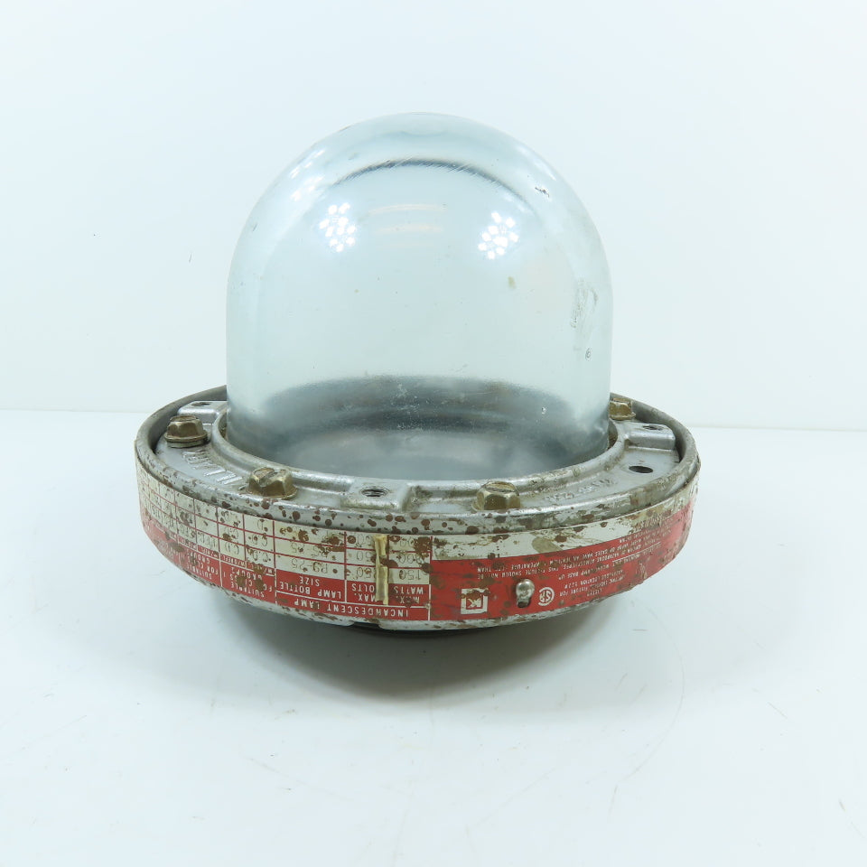 Killark HX-1-150 150W Max Incandescent Explosion Proof Light Fixture