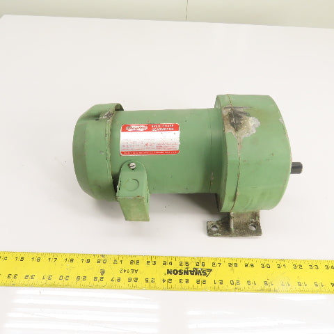 Dayton 2Z843 1/3HP AC Gearmotor 115V 1Ph 90RPM 19.0:1 Ratio Tested