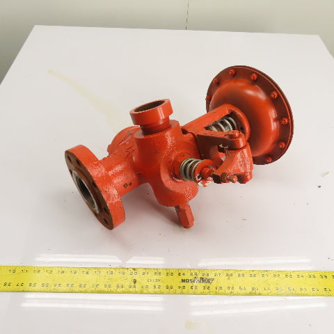 Copes-Vulcan DA-SW 2-1/2" Flanged Pneumatic Valve 600#