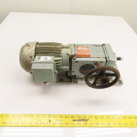 Heynau 5-V1M 3/4HP Variable Speed Gear Motor 230/460V 3Ph (Parts/Repair)