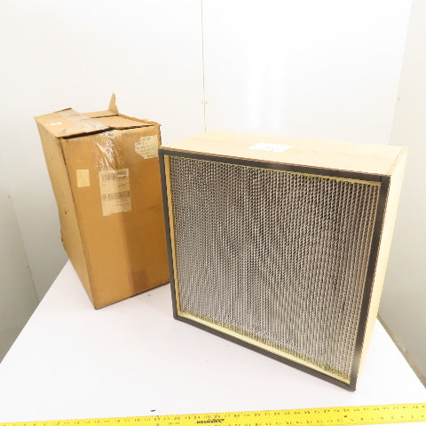 Novatek F4010 24x24x11.5 High Capacity HEPA Filter 99.97%